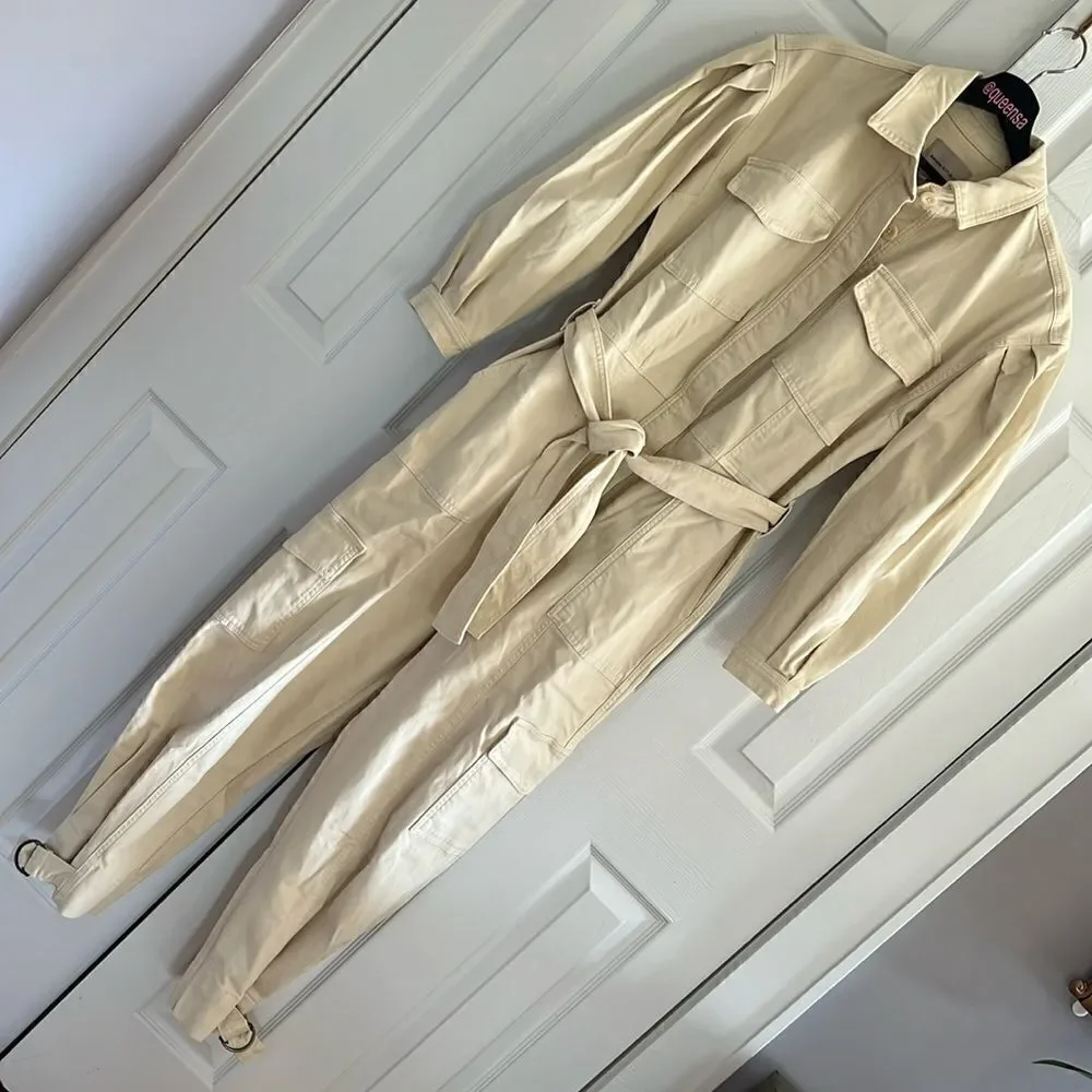Banana Republic Andi Moleskin Flight Jumpsuit